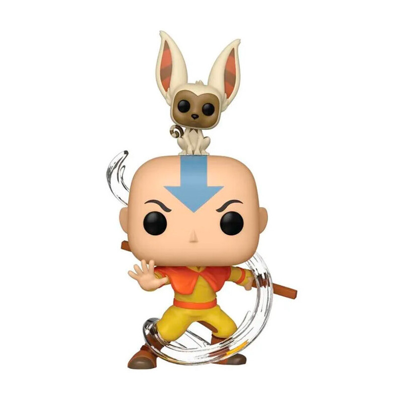 Figura POP Avatar the Last Airbender Aang with Momo